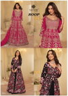 Bandhan By Sayuri Georgette Embroidery Online Gown With Dupatta Wholesale